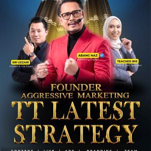 FOUNDER AGGRESSIVE MARKETING TT LATEST STRATEGY STANDARD