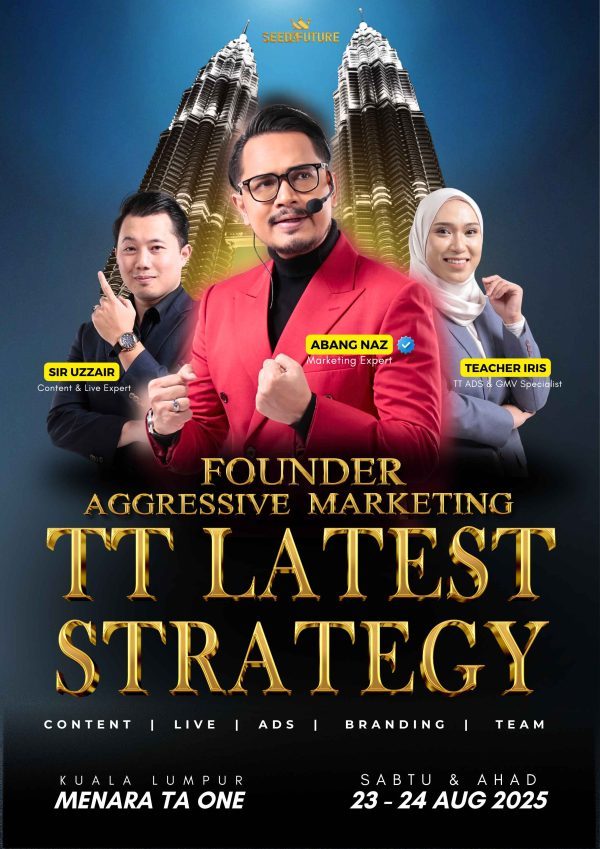 FOUNDER AGGRESSIVE MARKETING TT LATEST STRATEGY (SPECIAL TONIGHT - 2 ORANG)