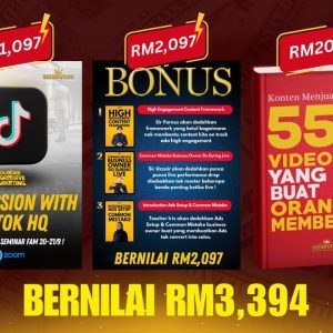 FOUNDER AGGRESSIVE MARKETING TT STRATEGY KEKAL RELEVAN & PROFIT (SPECIAL TONIGHT – 2 ORANG)