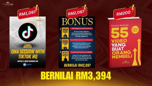 FOUNDER AGGRESSIVE MARKETING TT MENANG DALAM PERSAINGAN (SPECIAL TONIGHT - 1 ORANG) - Image 2