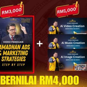 FOUNDER AGGRESSIVE MARKETING TT RAMADHAN STRATEGIES (SPECIAL TONIGHT – 1 ORANG)