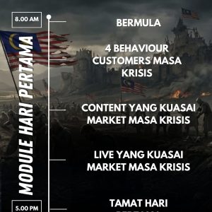 FOUNDER AGGRESSIVE MARKETING: GROW DIKALA KRISIS –  SINGLE
