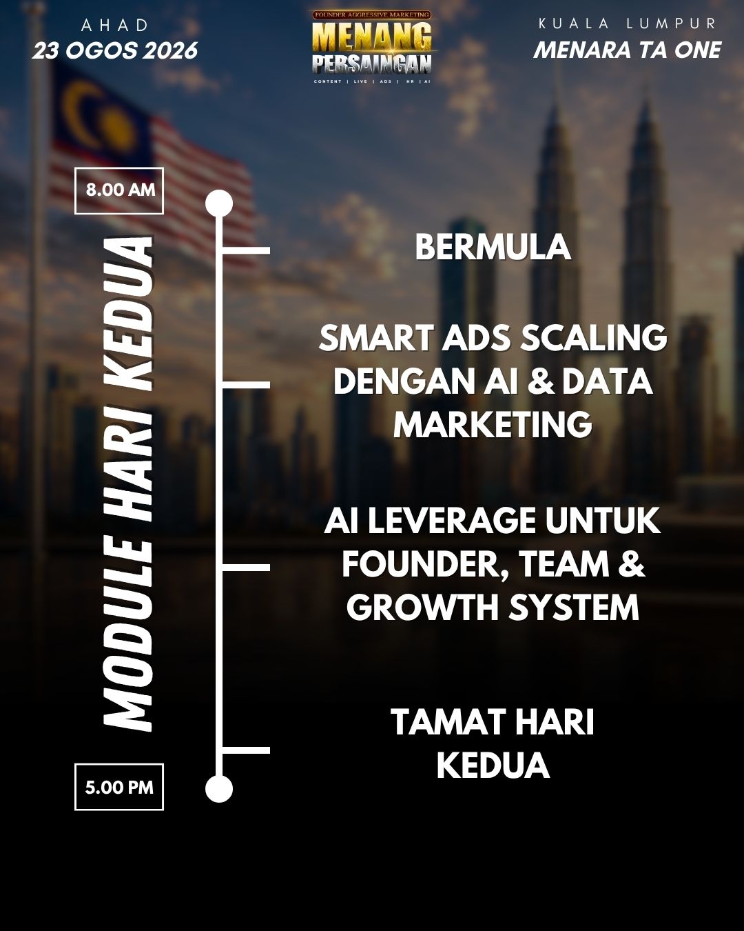 FOUNDER AGGRESSIVE MARKETING: MENANG PERSAINGAN - Image 3