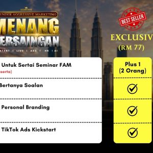 FOUNDER AGGRESSIVE MARKETING: MENANG PERSAINGAN (EXCLUSIVE) – TCNAD