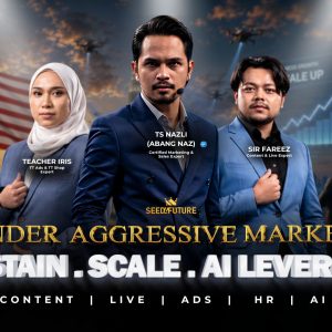 FOUNDER AGGRESSIVE MARKETING: SUSTAIN · SCALE · AI LEVERAGE (EXCLUSIVE) – HALIM