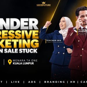 FOUNDER AGGRESSIVE MARKETING – PECAHKAN SALE STUCK- DOUBLE