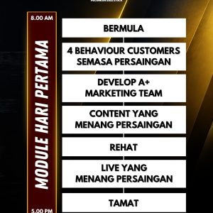 FOUNDER AGGRESSIVE MARKETING: PECAHKAN SALE STUCK – DOUBLE HALIM